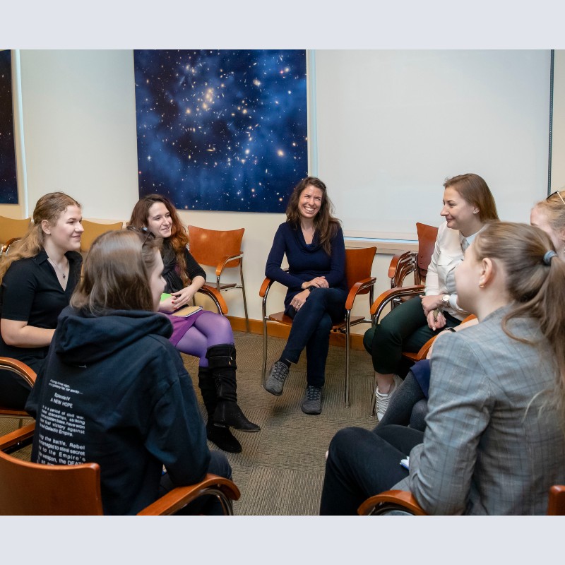 The STEM is FEM Girls Attended the U.S. Embassy in Ukraine 