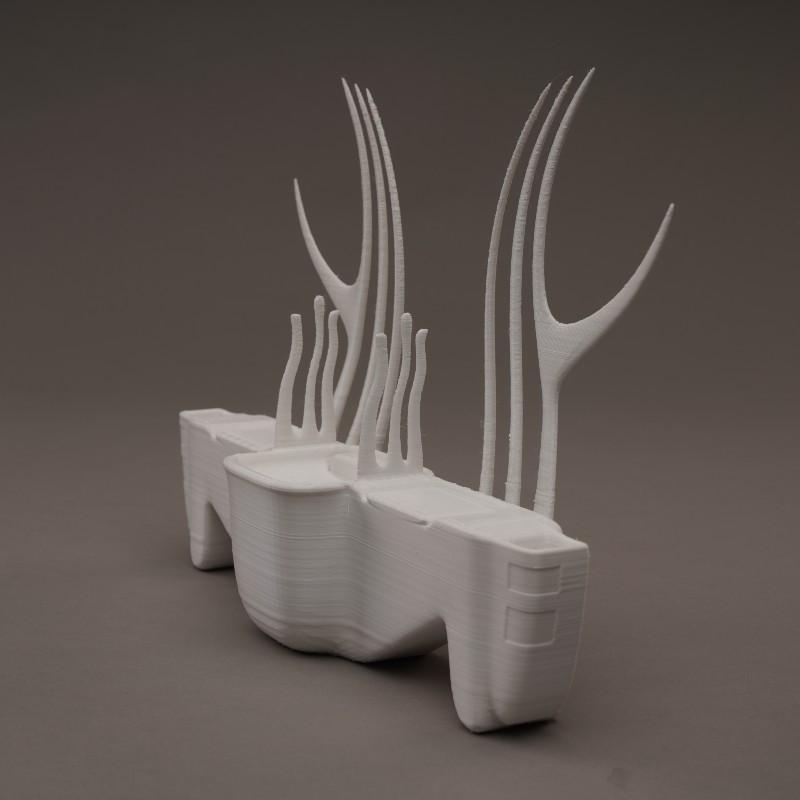 “Flora” by a schoolgirl from Ivano-Frankivsk has been recognized the best work of the Module “3D Modelling and Printing” 
