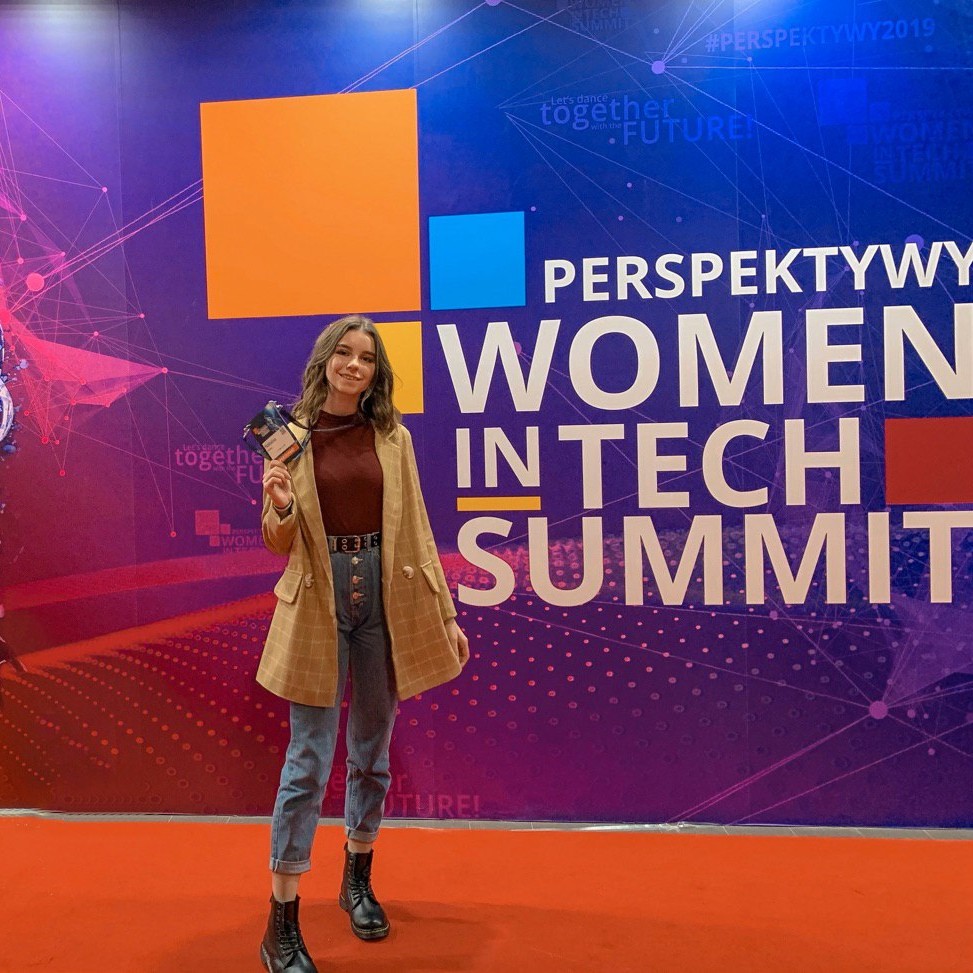 Переможниця модулю Біотехнології відвідала Perspektywy Women in Tech