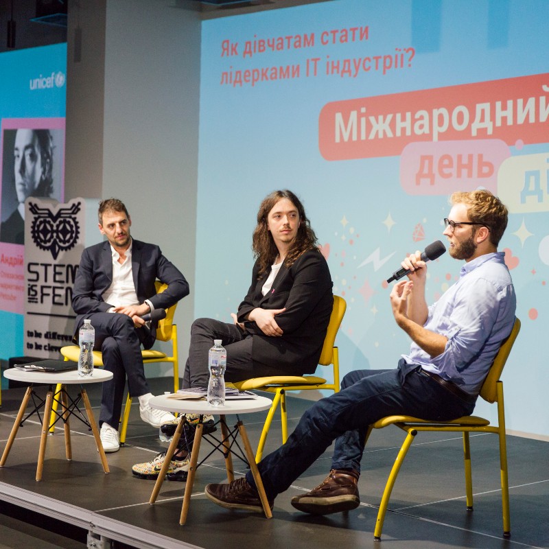 TOP Representatives of the Ukrainian IT Market Discussed Development Prospects With STEM is FEM Participants